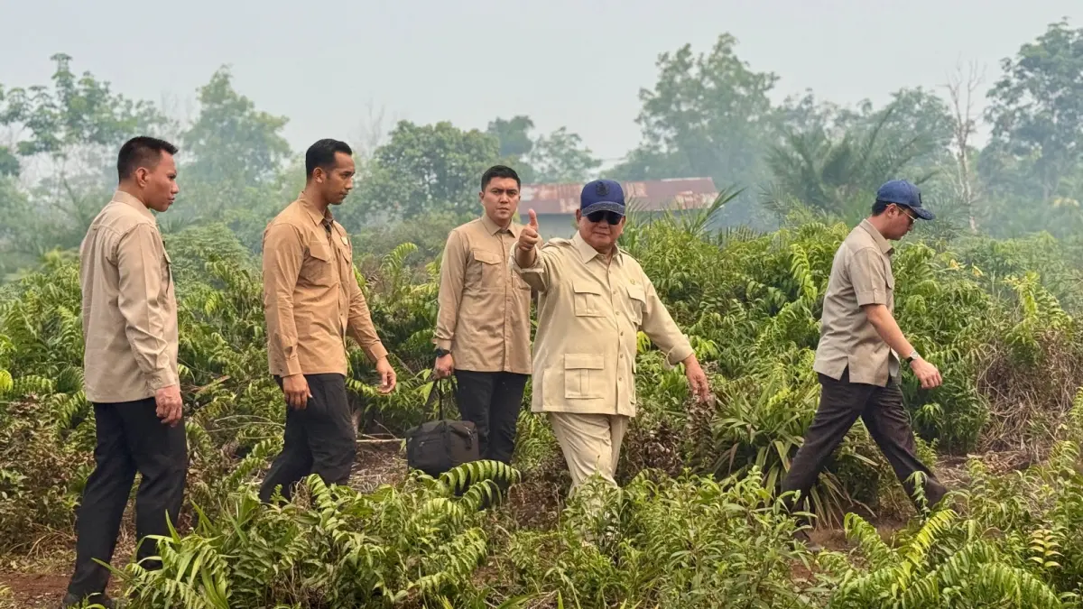 Presiden Prabowo Perkuat Penanganan Karhutla, Pencegahan Dimulai dari Desa